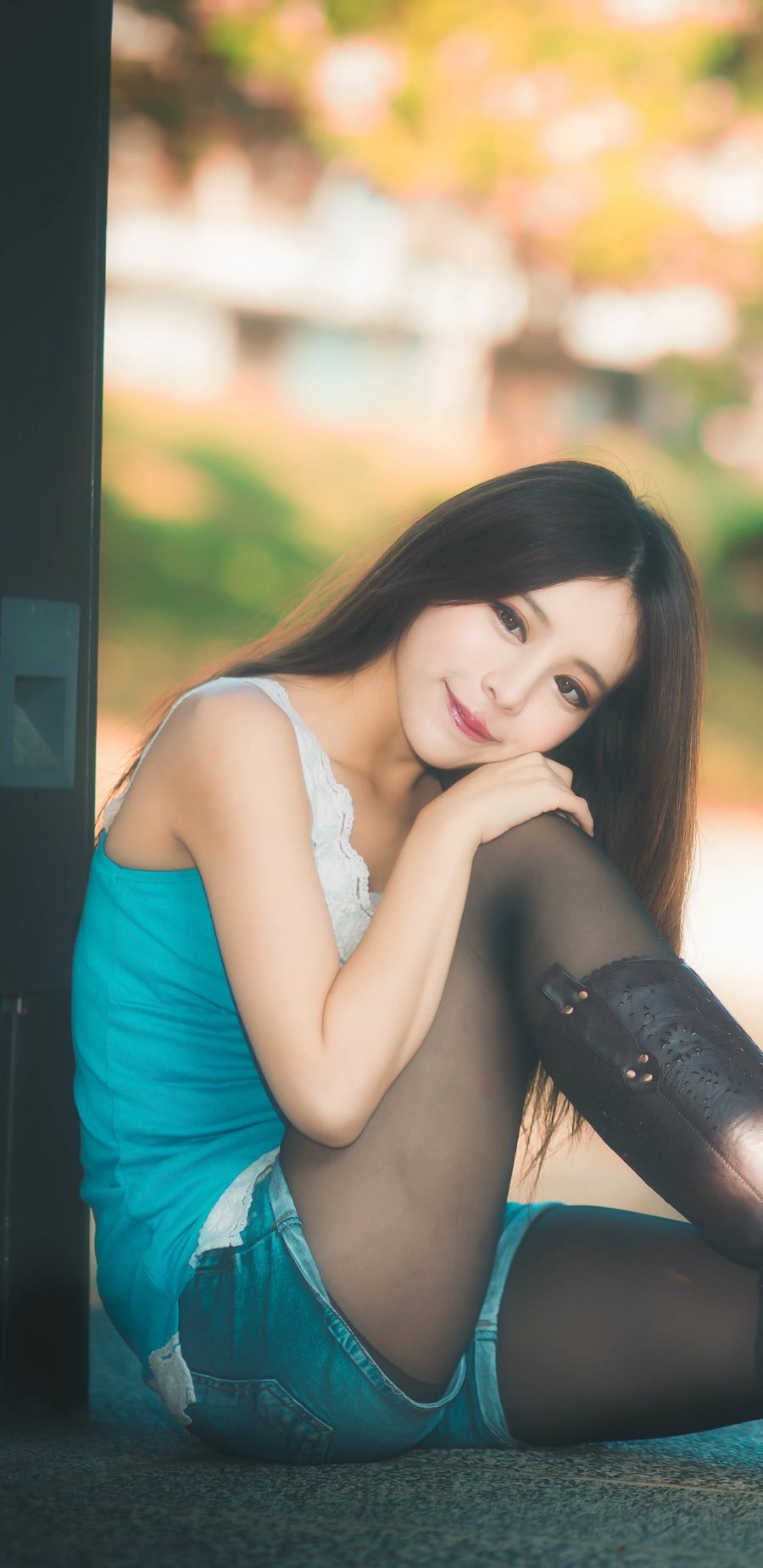 Zhang Qi Jun 美女写真壁纸