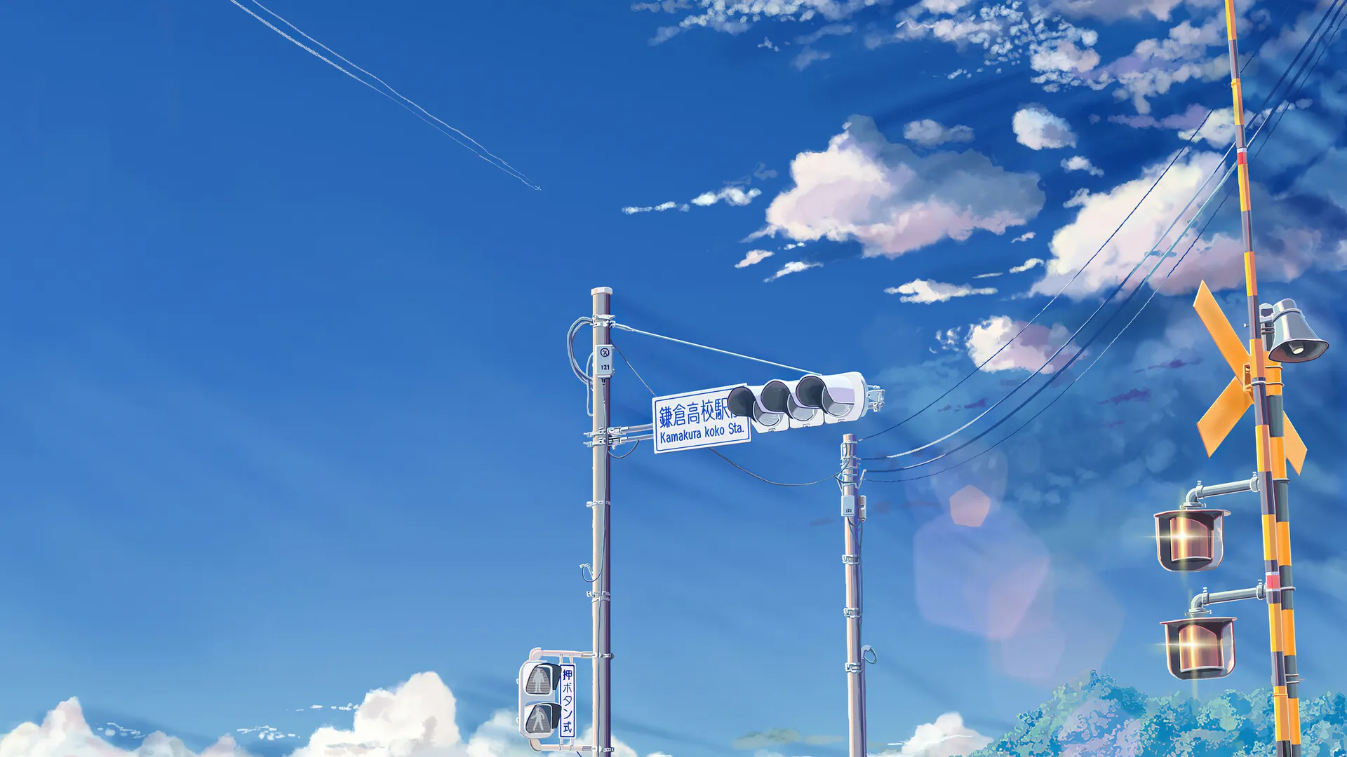AI动漫艺术：路灯红绿灯创意设计
