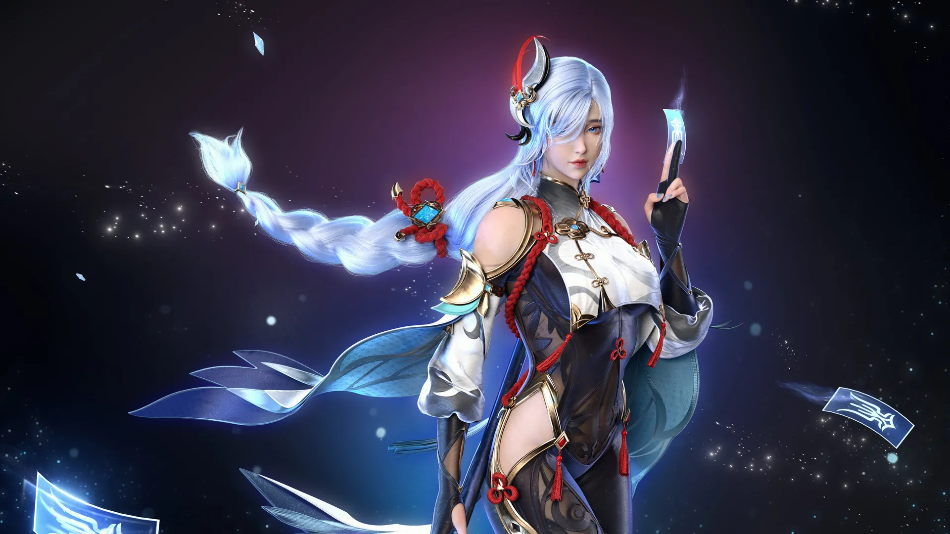 原神符咒女角色造型解析