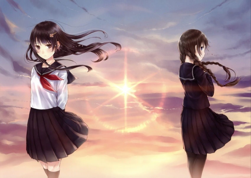二次元少女4K动漫壁纸图