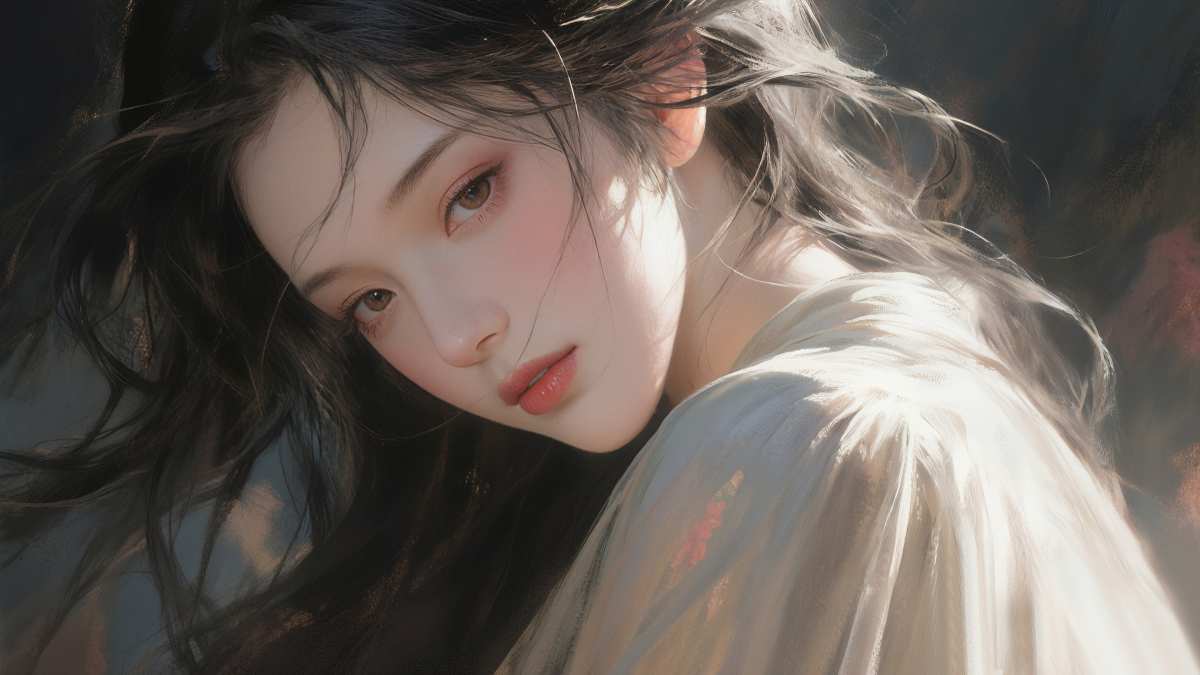 宁静幻境高清壁纸——空灵云雾山峦水墨风自然风景壁纸
